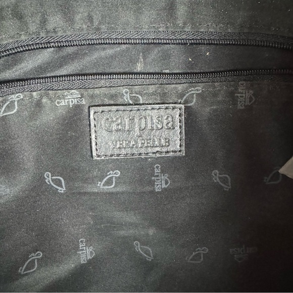 Carpisa Italian Mix Vegan Animal Leather Shoulder Purse - Picture 5 of 6